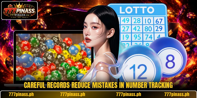 Careful records reduce mistakes in number tracking