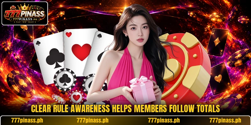Clear rule awareness helps members follow totals