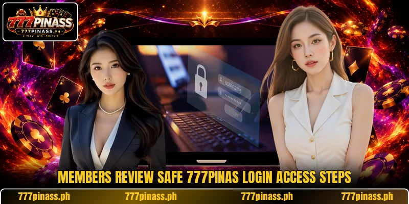 Members review safe 777PINAS login access steps